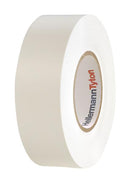 HELLERMANNTYTON 710-00156 Electrical Insulation Tape, Rubber Adhesive, PVC, 19 mm Width, 20 m Length, White