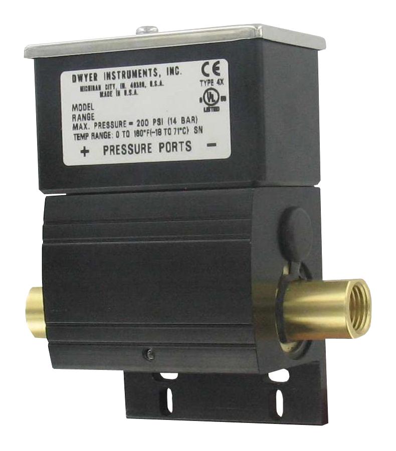 DWYER DXW-11-153-1. PRESSURE SWITCH, 10PSI, 1/4" FNPT