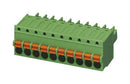 Phoenix Contact FK-MCP 15/ 2-ST-381 FK-MCP 2-ST-381 Pluggable Terminal Block 3.81 mm 2 Ways 26AWG to 16AWG 1.5 mm&Acirc;&sup2; Push In 8 A