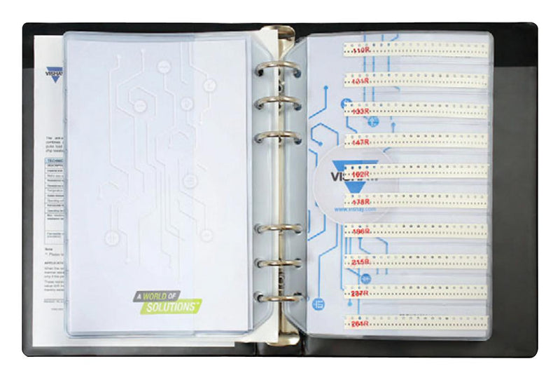 VISHAY LAE2ACHIP0402KFE96 Resistor Kit, 4880 Pieces, 10ohm to 1Mohm, Thick Film Chip Resistors, LAE2A Series