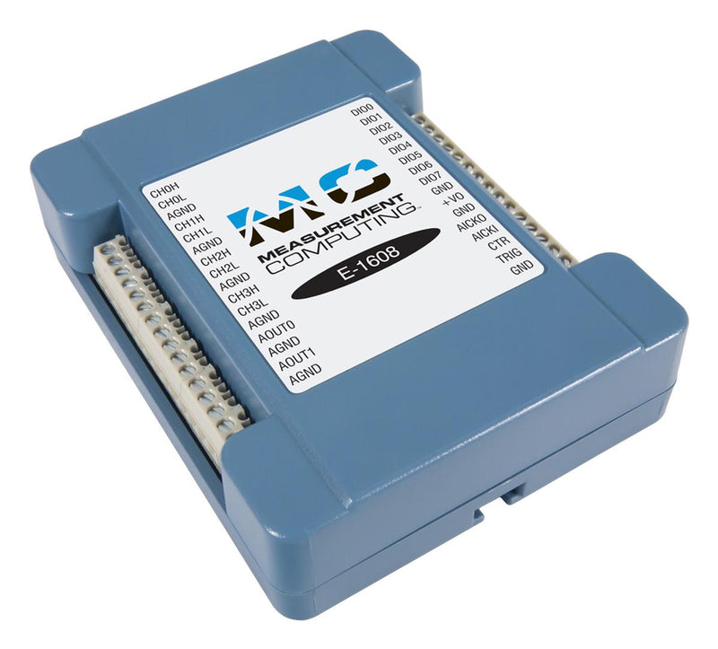 DIGILENT MCC E-1608 MULTIFUNCTION ENET DAQ DEVICE, 700KHZ