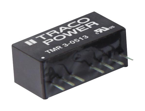 Traco Power TMR 3-2421 TMR 3-2421 Isolated Through Hole DC/DC Converter ITE 2:1 3 W 2 Output 5 V 300 mA