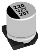 PANASONIC EEHZT1V391UP Hybrid Aluminium Electrolytic Capacitor, 390 &micro;F, &plusmn; 20%, 35 V, Radial Can - SMD, 0.016 ohm