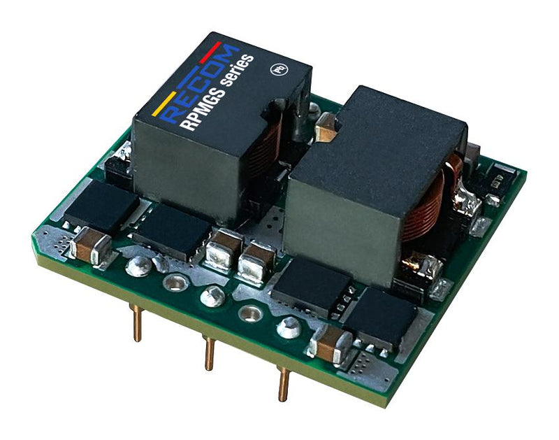 RECOM POWER RPMGS12-20 Non Isolated POL DC/DC Converter, 1 Output, 240 W, 12 V, 20 A, Fixed, Adjustable