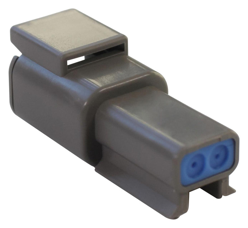 BULGIN LIMITED PX0011P02GY Automotive Connector Housing, PX00 Series, Receptacle, 2 Ways