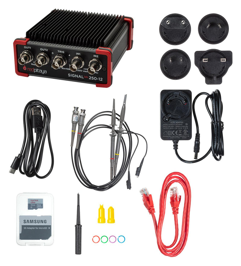 RED Pitaya IZD0024 IZD0024 Standard Kit Signallab 250-12 Data Acquisition Education / Hobby