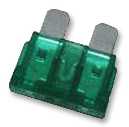 Multicomp PRO MCATP-L-E 30A MCATP-L-E 30A Fuse Automotive Blade With LED 30 A 32 V 19.1mm x 5mm 19mm ATO