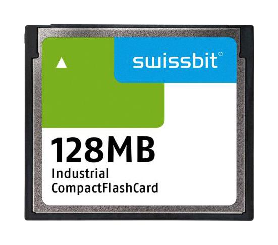 Swissbit SFCF0128H1BK1WI-I-MS-513-STD SFCF0128H1BK1WI-I-MS-513-STD Flash Memory Card SLC Compact Type I 128 MB -40 &deg;C 85 C-350 Series