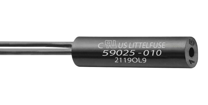 LITTELFUSE 59025-010 Proximity Reed Sensor, Cable Mount, 500 mA, -40&deg;C to 105&deg;C, 59025 Series