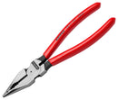 KNIPEX 08 21 185 SB Combination Plier, Needle Nose, 185mm overall Length