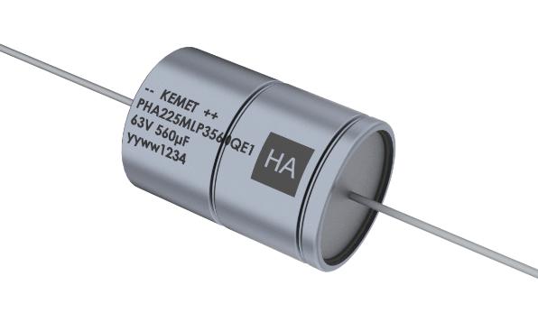 Kemet PHA225KLP4110QE4 PHA225KLP4110QE4 Hybrid Aluminium Electrolytic Capacitor 1100 &Acirc;&micro;F -10% +30% 40 V Axial Leaded 0.006 ohm