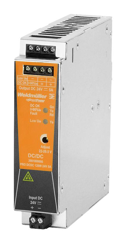 Weidmuller 2001800000 2001800000 DC-DC Converter 24V 5A