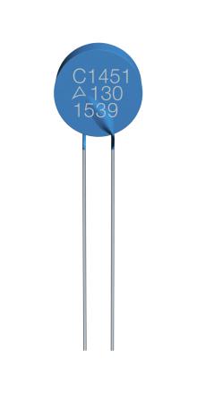 EPCOS B59980C0130A070 PTC Thermistor, 62 ohm, 80 V, Through Hole, -40&deg;C to 125&deg;C, B59980 Series