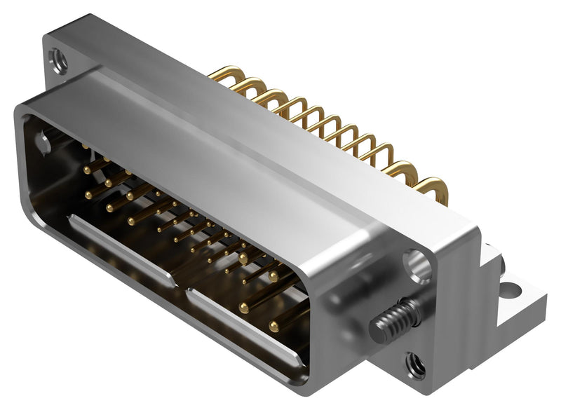 POSITRONIC SMSA069-MA48C-T7B1 Rectangular Power Connector, 37 Contacts, SP MAX Series, PCB Mount, Through Hole Right Angle