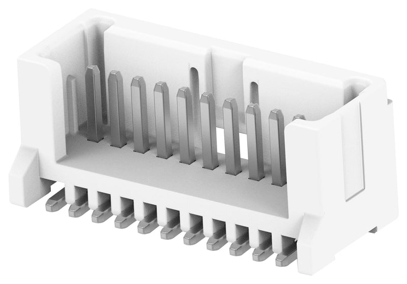 TE Connectivity 1-2355091-1 1-2355091-1 Pin Header Wire-to-Board 1.2 mm 1 Rows 11 Contacts Surface Mount Straight Micro CT Series New