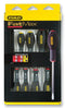 Stanley FAT MAX 65-437 65-437 Screwdriver Set Slotted/Phillips With Rack 8-Piece