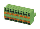 Phoenix Contact TFKC 25/ 2-ST-508 TFKC 2-ST-508 Pluggable Terminal Block 5.08 mm 2 Ways 24AWG to 12AWG 2.5 mm&Acirc;&sup2; Push In 10 A