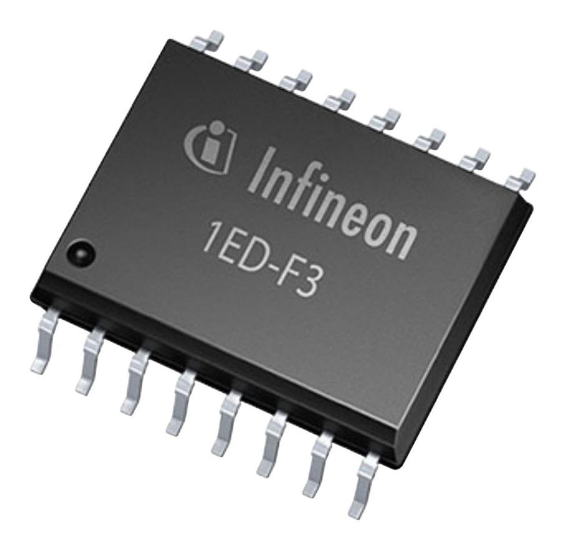 INFINEON 1ED3323MC12NXUMA1 Gate Driver, 1 Channels, High Side, IGBT, MOSFET, SiC MOSFET, 16 Pins, DSO SP005433361, 1ED3323MC12N