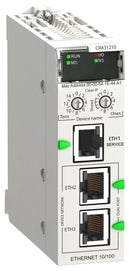 SCHNEIDER ELECTRIC BMXCRA31210 ENET RIO DROP ADAPTOR, 256 IO, 1024 IO