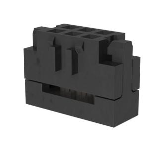 AMPHENOL COMMUNICATIONS SOLUTIONS 89361-710SLF IDC Connector, IDC Receptacle, Female, 2 mm, 2 Row, 10 Contacts, Cable Mount