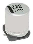 PANASONIC EEEFH1V101L SMD Aluminium Electrolytic Capacitor, Radial Can - SMD, 100 &micro;F, 35 V, 0.2 ohm