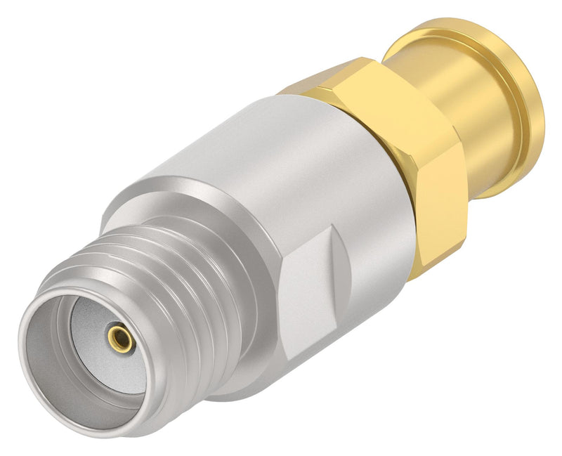 TE CONNECTIVITY 2081885-1 RF / Coaxial Connector, SMA Coaxial, Straight Jack, Solder, 50 ohm, 0.086" Semi Rigid