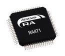 Renesas R7FA4T1BB3CFM#AA0 R7FA4T1BB3CFM#AA0 ARM MCU RA Family RA4 Series RA4T1 Group Microcontrollers Cortex-M33 32 bit 100 MHz New