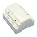 BUD INDUSTRIES DMB-4771 Plastic Enclosure, DIN Rail, ABS, Polycarbonate, 90.2 mm, 53.3 mm, 57.5 mm