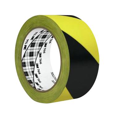 3M 766 YELLOW/BLACK 33M X 50MM 766 50MM Tape Safety Strip Hazard Warning Vinyl Yellow Black 33 m x 50 mm