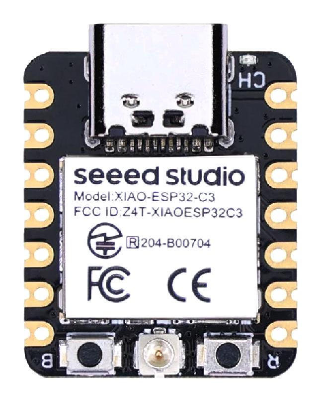 Seeed Studio 113991054 113991054 SBC Xiao ESP32C3 RISC-V 400kB RAM 4MB Flash Wifi Bluetooth Uart IIC SPI