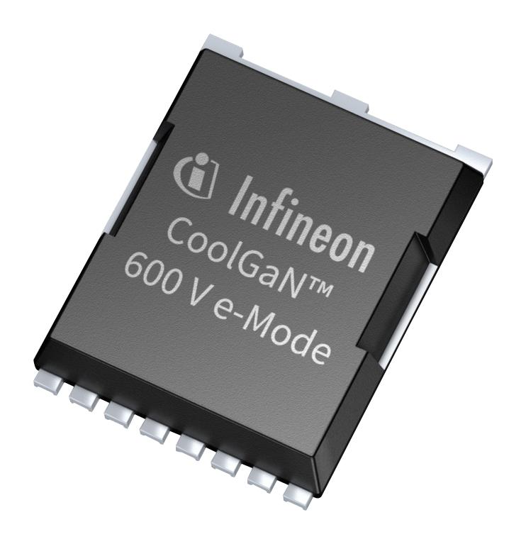 INFINEON IGT60R190D1ATMA1 Gallium Nitride (GaN) Transistor, 600 V, 12 A, 0.14 ohm, 3.2 nC, PG-HSOF-8-3, Surface Mount