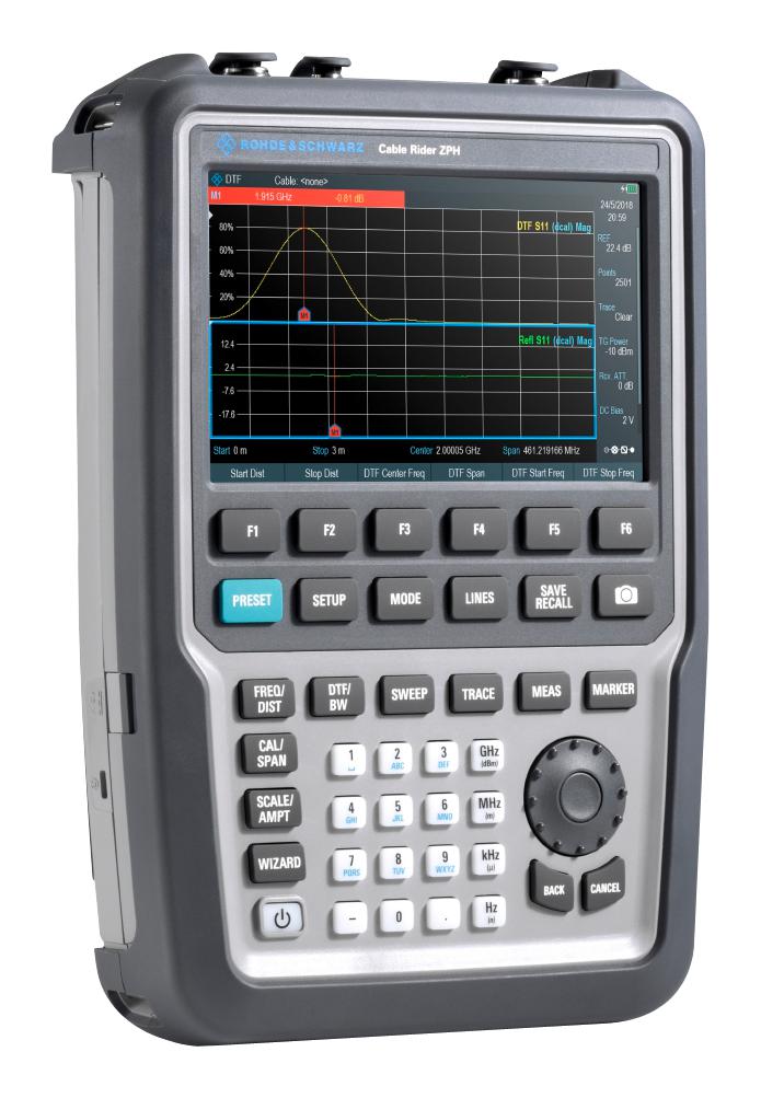 Rohde &amp; Schwarz ZPH-FOX4 ZPH-FOX4 Handheld Analyzer 2MHZ TO 4GHZ