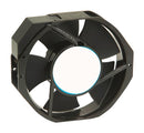 ORION FANS OA172SAPL-22-1TB AC Axial Fan, 230V, Rectangular with Rounded Ends, 172 mm, 38 mm, Ball Bearing, 228 CFM