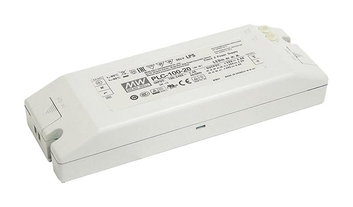 Mean Well PLC-100-48 PLC-100-48 LED Driver ITE &amp; Lighting 96 W 48 V 2 A Constant Current Voltage 90 VAC New