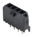 Molex 43650-0428 43650-0428 Pin Header Power 3 mm 1 Rows 4 Contacts Through Hole Straight Micro-Fit 3.0 43650