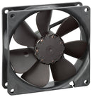 EBM-PAPST 3414NGM DC Axial Fan, 24 V, Square, 92 mm, 25 mm, Sleeve Bearing, 42.4 CFM