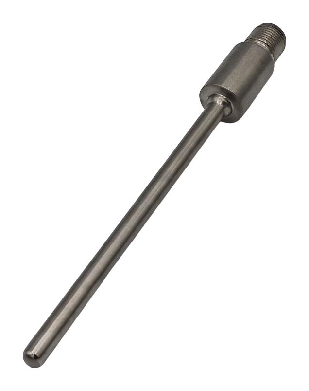 LABFACILITY RPBA-S-6.0-100-B6-12A RTD Sensor, w/M12 Conn, Plain Barrel, -75 &deg;C, 250 &deg;C, 100 ohm, RPBA-S Series XF-2670-FAR