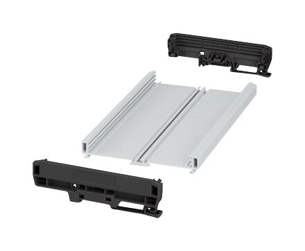 PHOENIX CONTACT 1310990 Plastic Enclosure, DIN Rail, Nylon (Polyamide), 142.3 mm, 203.8 mm, 39.45 mm UM-PRO-KIT-B122-L200-7035