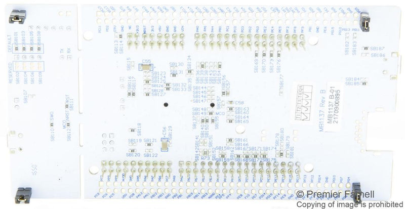 Stmicroelectronics NUCLEO-F413ZH NUCLEO-F413ZH Development Board Nucleo-144 STM32 ST-LINK/V2-1 Debugger/Programmer ST Zio/Morpho Connectivity