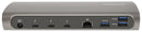 Startech TB4CDOCKUE TB4CDOCKUE Dock Station Single/Dual Monitor Thunderbolt 4 96 W 3x TB4/USB Ports 4x USB-A SD GbE