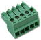 Phoenix Contact MC 15/5-ST-35 MC 15/5-ST-35 Pluggable Terminal Block 3.5 mm 5 Ways 28AWG to 16AWG 1.5 mm&Acirc;&sup2; Screw 8 A