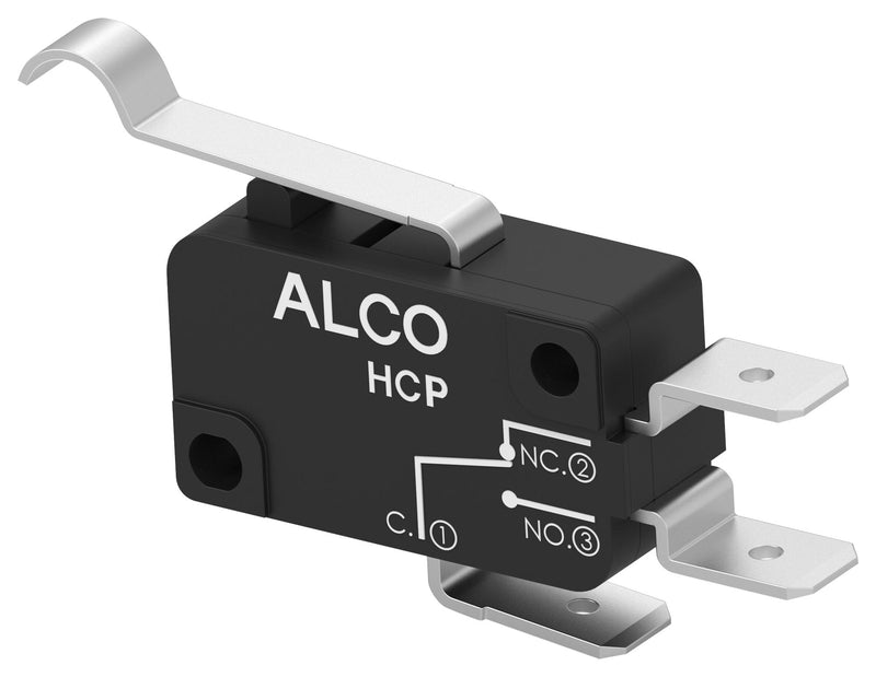 ALCOSWITCH - TE CONNECTIVITY HCP10DTE4S04. MICROSWITCH, SPDT, 10A, 250VAC