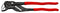 KNIPEX 86 01 300 Pliers, Wrench, 68 mm Jaw Opening, 300 mm Length GTIN UPC EAN: 4003773084662