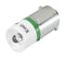 EAO 10-2524.3045 Lamp, LED, BA9s, Green, 130V, EAO 04 Series Illuminated Pushbutton & Selector Switches, 10 Series