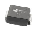 Wurth Elektronik 824500202 824500202 TVS Diode WE-TVS Series Unidirectional 200 V 324 DO-214AC (SMA) 2 Pins