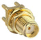 LINX - TE CONNECTIVITY CONSMA008-G RF / Coaxial Connector, SMA Coaxial, Straight Jack, Through Hole Vertical, 50 ohm