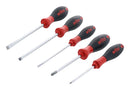 WIHA 30277 SCREWDRIVER SET, SLOTTED/PHILLIPS, 5PC