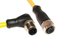 Mueller Electric C5BC06M005 C5BC06M005 Sensor Cable 22 AWG 90&deg; M12 Plug Receptacle 5 Positions m 16.4 ft New