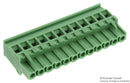 PHOENIX CONTACT 1792346 Pluggable Terminal Block, 5.08 mm, 12 Ways, 24AWG to 12AWG, 2.5 mm&sup2;, Screw, 12 A GTIN UPC EAN: 4017918044824 MVSTBR 2,5/12-ST-5,08