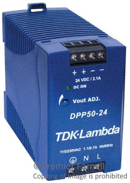 TDK-LAMBDA DPP50-24.. DPP50-24.. Power Supply Switch Mode 24V